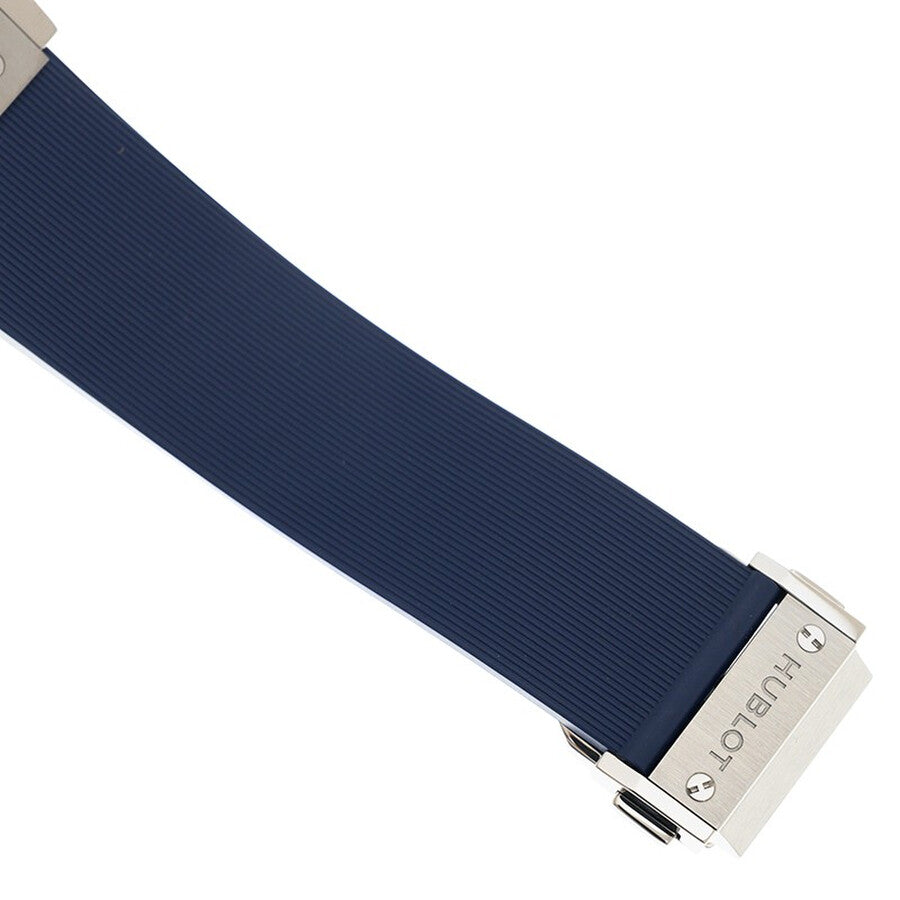 Polished HB Fusion Titanium Blue-Dial watch | Luxury design